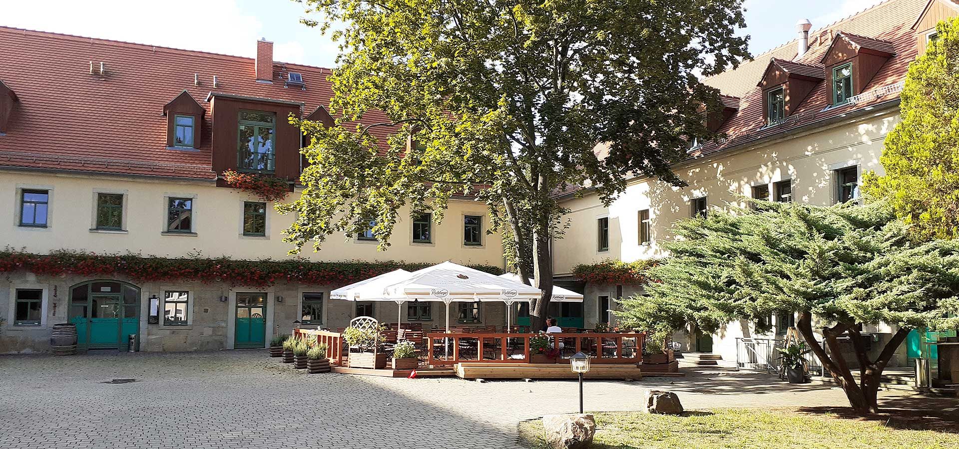 Gutshof Hauber Biergarten Dresden