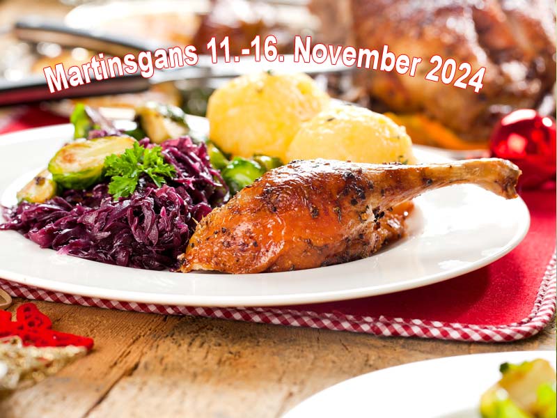 Martinsgans Restaurant Dresden Speisekarte 11 bis 16. November